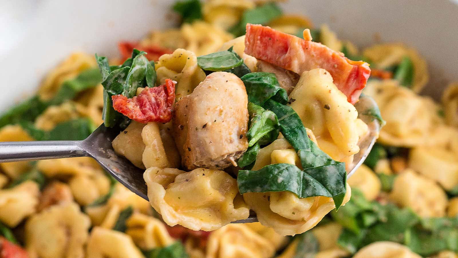 Marry Me Chicken Tortellini recipe by Cheerful Cook.