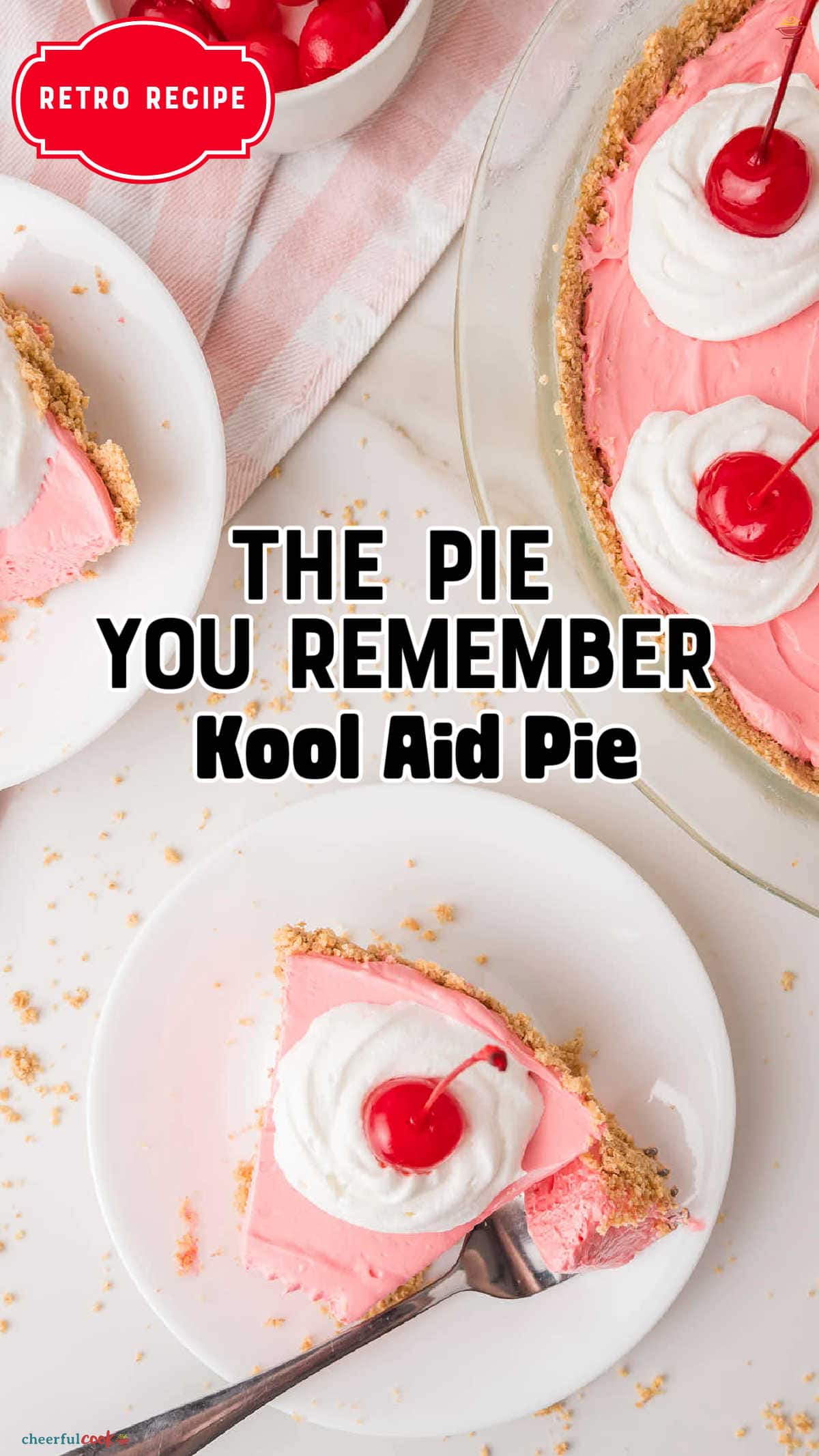 Best Kool Aid Pie (No-Bake, 5 Ingredients!)