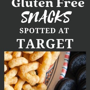 7 of the best yummy gluten-free snacks you can buy at Target. Perfect for school lunches, for college, or for road trips. Put these on your shopping list today.