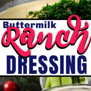 Homemade Buttermilk Ranch Dressing