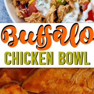 Ingredients for the Buffalo Chicken Salad