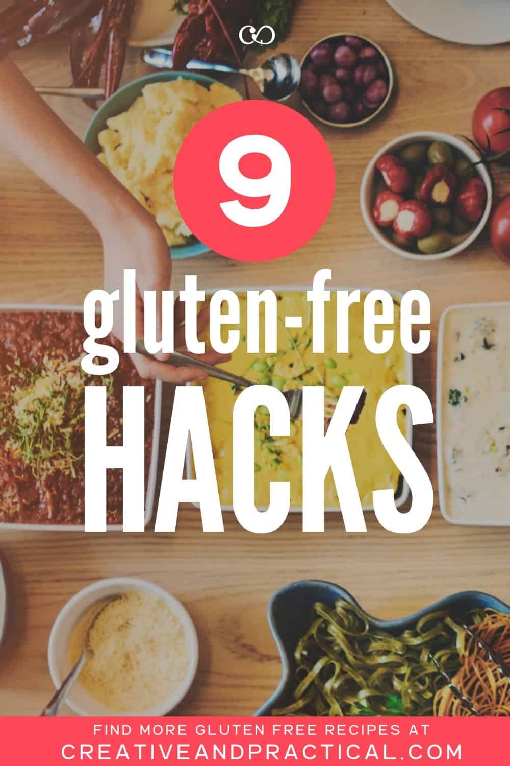 9 Simple Gluten Free Hacks - Learn to not just survive but THRIVE GLUTEN-FREE. #celiac #nonceliac #glutenfree #glutenfreediet #nowheat ➤ cheerfulcook.com via @cheerfulcook