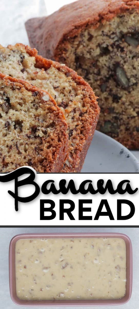 Discover the BEST Banana Bread Recipe (with nuts)