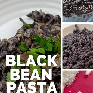 Black Bean Pasta from Trader Joes