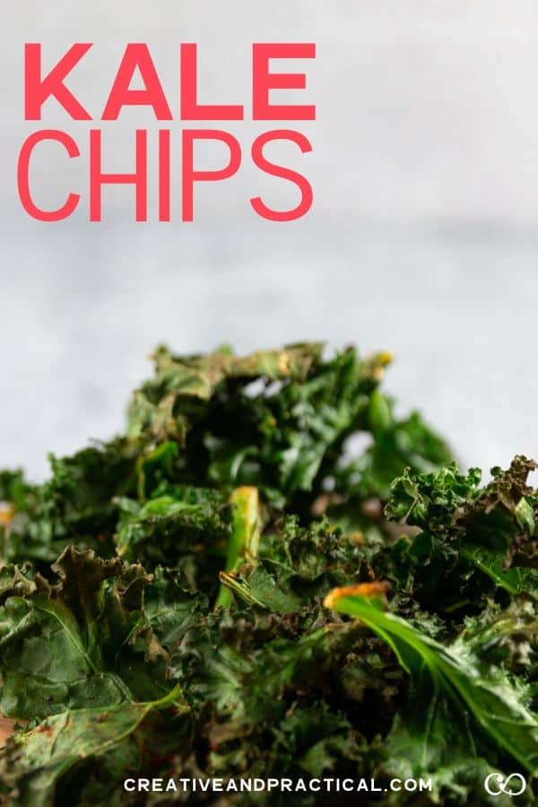 Roasted Kale - You're going to fall in love with this easy, healthy, and insanely delicious recipe. Roasted kale is also a great snack, salad or pasta topper. #cheerfulcook #recipe #glutenfree #vegan #easy #roasted  via @cheerfulcook