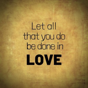 Let All That You Do Be Done In Love, Hamilton The Musical