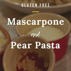 Mascarpone and Pear Pasta
