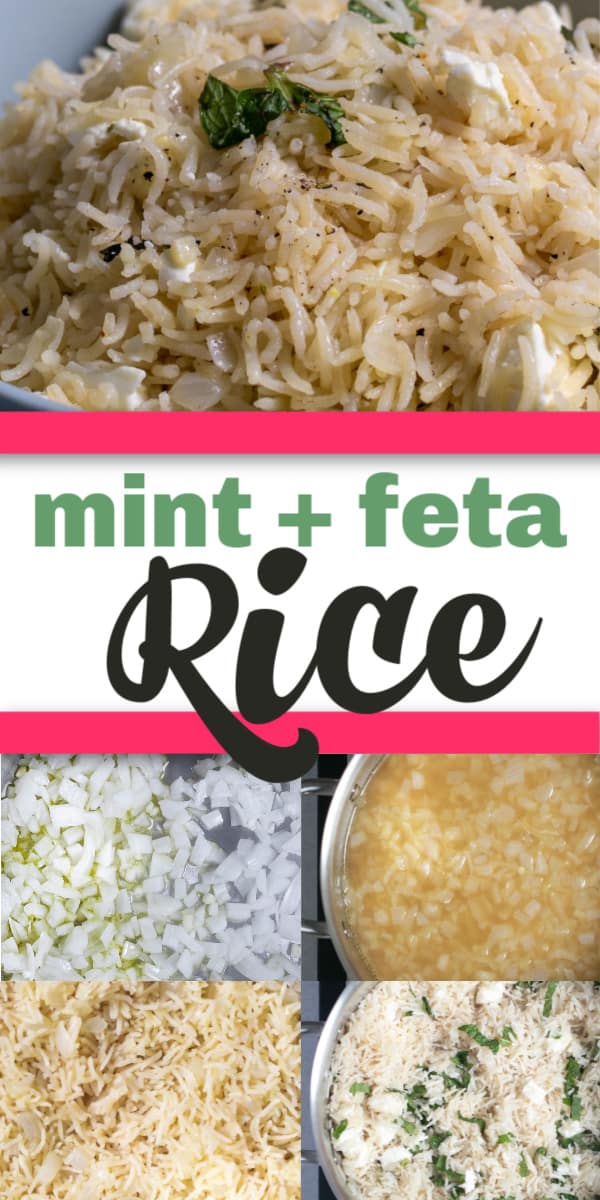 Mint and Feta cheese rice is perfect as a side dish. Top it with shrimp and you've got perfect lunch. 
#cheerfulcook #rice #mint #lunch #sidedish #feta  ♡ cheerfulcook.com via @cheerfulcook