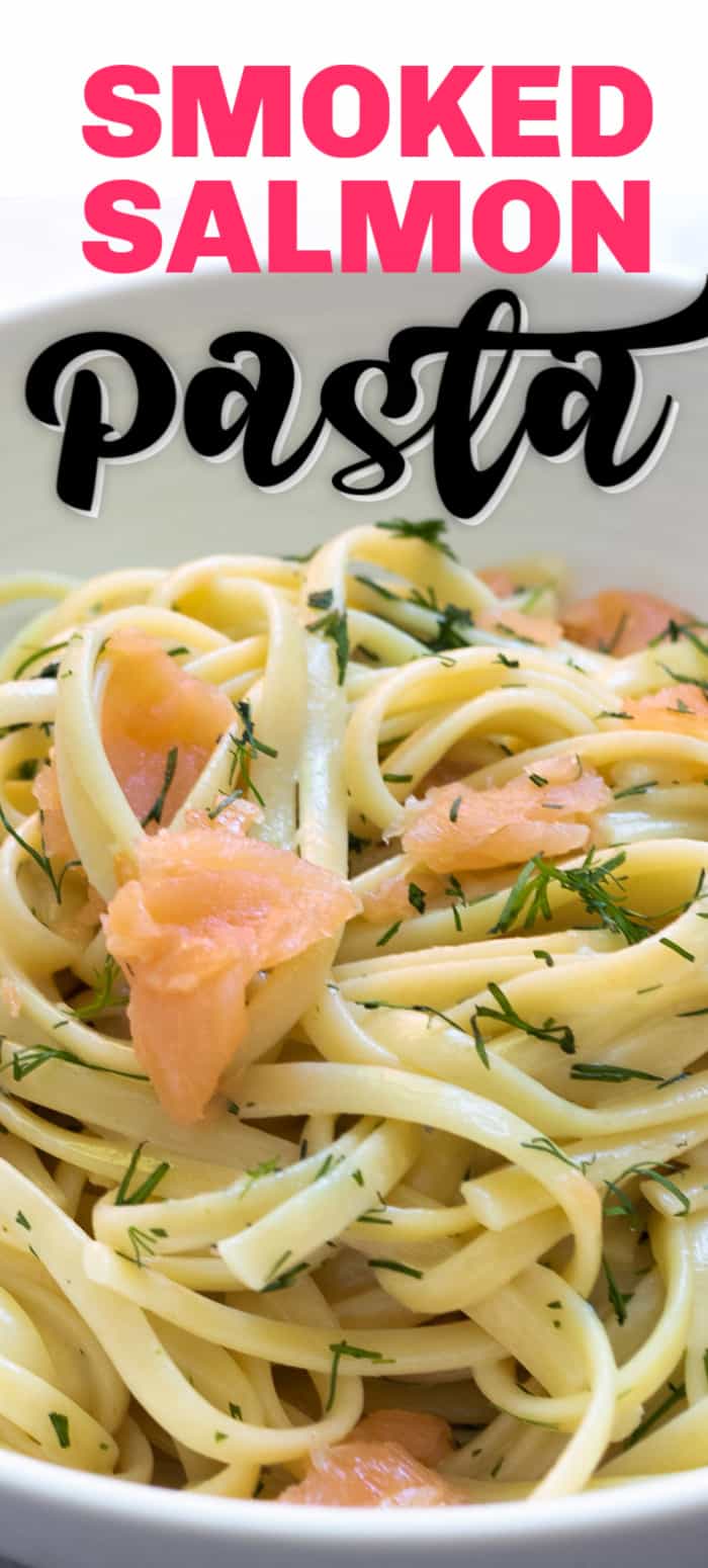 Tender linguini pasta in a light cream sauce with smoked salmon. Perfect for a midweek dinner date. Great for new cooks. 
#creativeandpractical
#creamy #recipes #salmon #smokedsalmon #easy #20minutedinners #whatsfordinner #dinnerfortwo   via @cheerfulcook