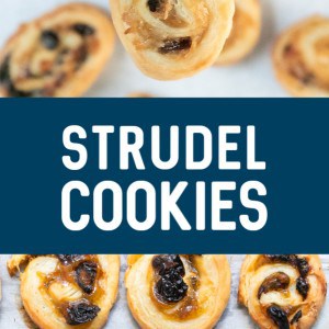 Strudel Cookies from from the oven