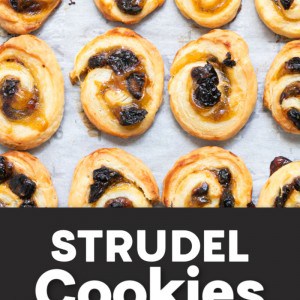 The best Strudel Cookie Recipe fresh from the oven