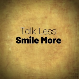 Talk Less, Smile More, Hamilton The Musical