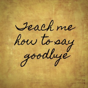 Teach Me How To Say Goodbye, Hamilton The Musical