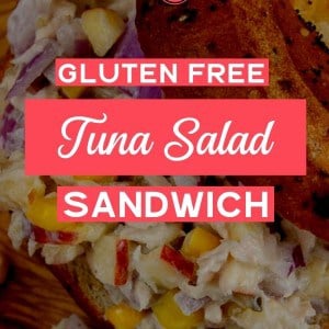 Super Simple Tuna Salad Recipe with only 6 ingredients.