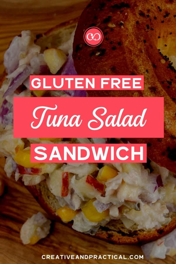 Super Simple Tuna Salad Recipe with only 6 ingredients.