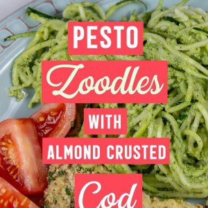 Zucchini Recipe: Pesto Zoodles with Cod