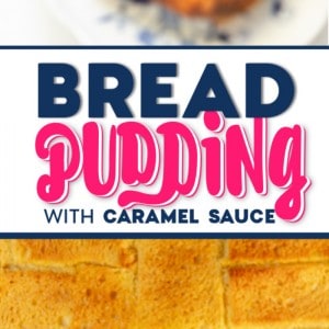 Freshly baked Bread Pudding