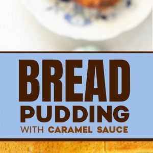 A slice of fresh baked bread pudding