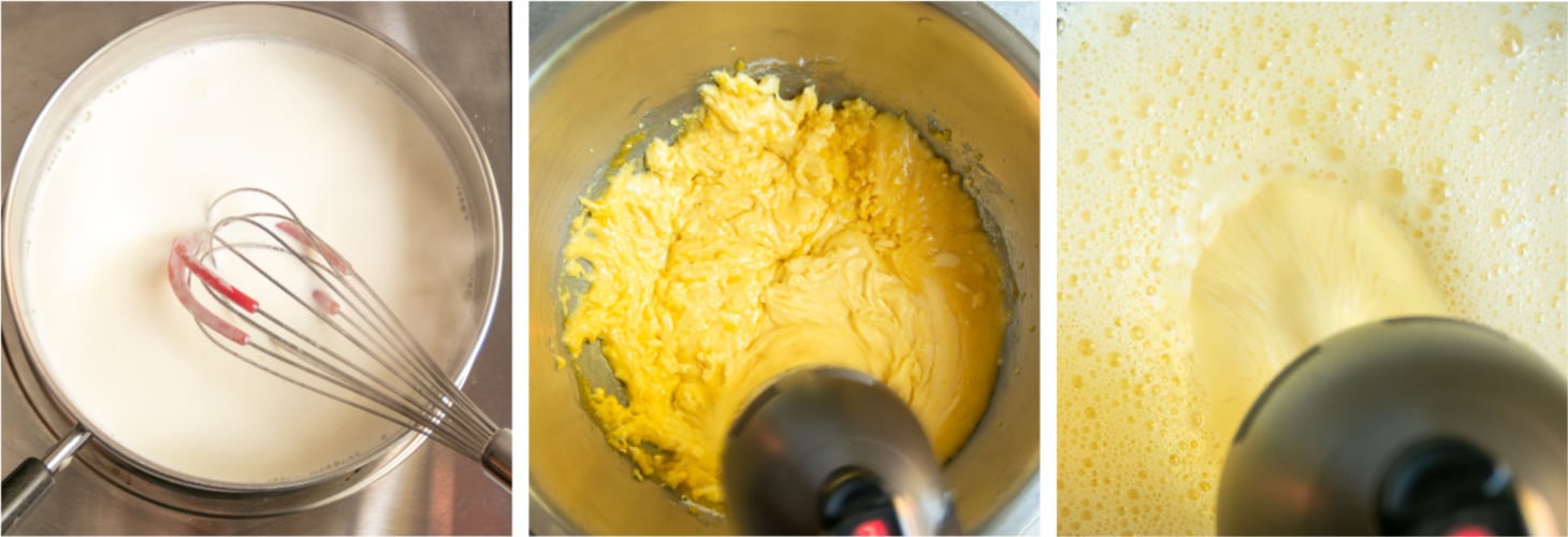 Steps to Make the Custard for the Bread Pudding