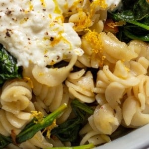 Burrata Spinach Pasta