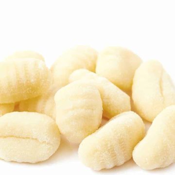 Cauliflower Gnocchi look like regular gnocchi but are less filling and easily take on the flavor of most sauces. Delicious and simple to cook. Highly customizable.