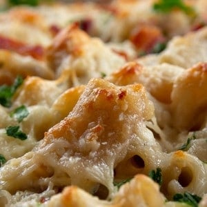 Bacon Chicken Ranch Pasta
