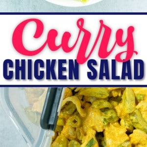 Curry Chicken Salad with Grapes - Perfect for Lunch!