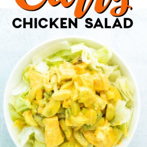 Curry Chicken Salad with Grapes and Mango Chutney