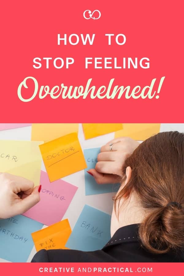 Discover some practical tips to fight overwhelm, anxiety, and stress. Emotions can run high when we feel completely overwhelmed by life's daily demands on our time. #overwhelm #help #stress #tips #practicaltips #emotions #anxiety via @cheerfulcook