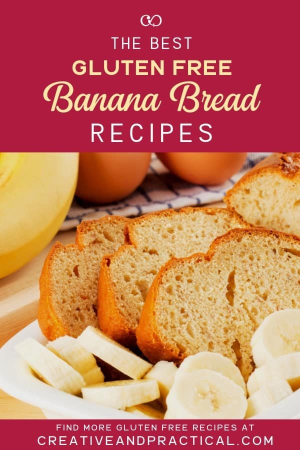 I have always loved a good, moist slice of banana bread. And after I ditched gluten, it was important to find easy gluten free banana bread recipe alternatives. Here are some of the best flourless banana bread recipes I have found thus far. And the quest continues. #glutenfree #flourless #glutenfreebananabread #creativeandpractical #bobsredmill via @cheerfulcook