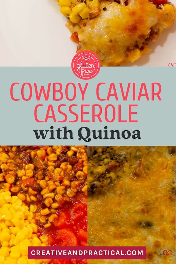 This is a great vegetarian casserole for midweek dinners. Incredibly flavorful and easy to prep. - Juicy tomatoes, mildly spicy salsa, sweet corn, and quinoa are topped with gooey cheese.  #cheerfulcook #glutenfree #vegetariancasserole #casserole #vegetarian #recipes #quinoacasserole #traderjoes ♡ cheerfulcook.com via @cheerfulcook