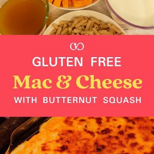 Gluten Free Mac and Cheese with Butternut Squash