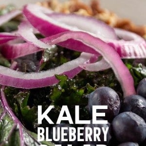 Kale Blueberry Salad