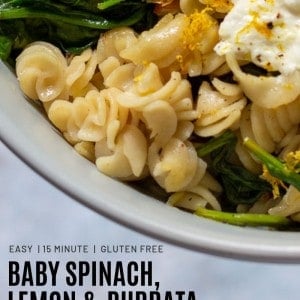 Burrata Spinach Pasta Recipe
