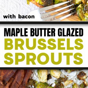 Roasted Brussel Sprouts in Maple Butter