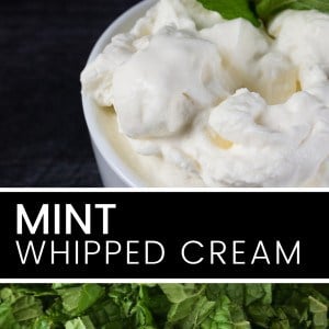 Mint Whipped Cream Recipe