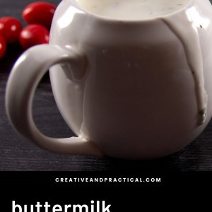 Buttermilk Ranch Dressing Recipe