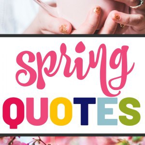 The best Spring Quotes