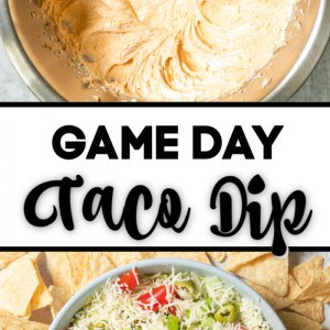 Process of Making Taco Dip