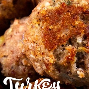 Gluten Free Turkey Meatballs